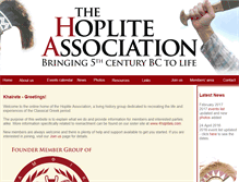 Tablet Screenshot of hoplites.org